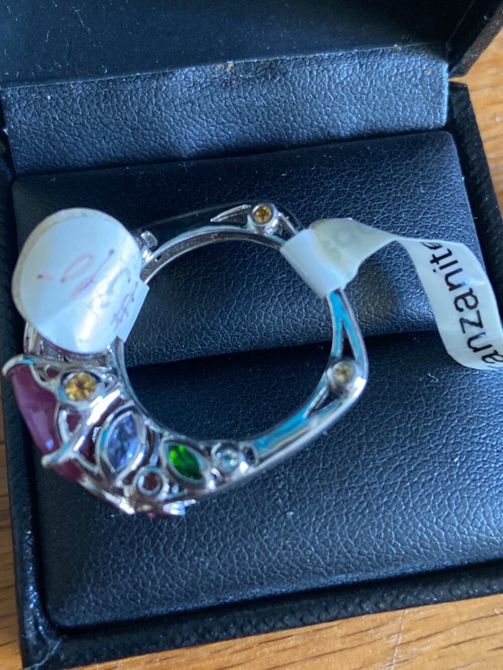 Ruby Ring w/many other precious stones